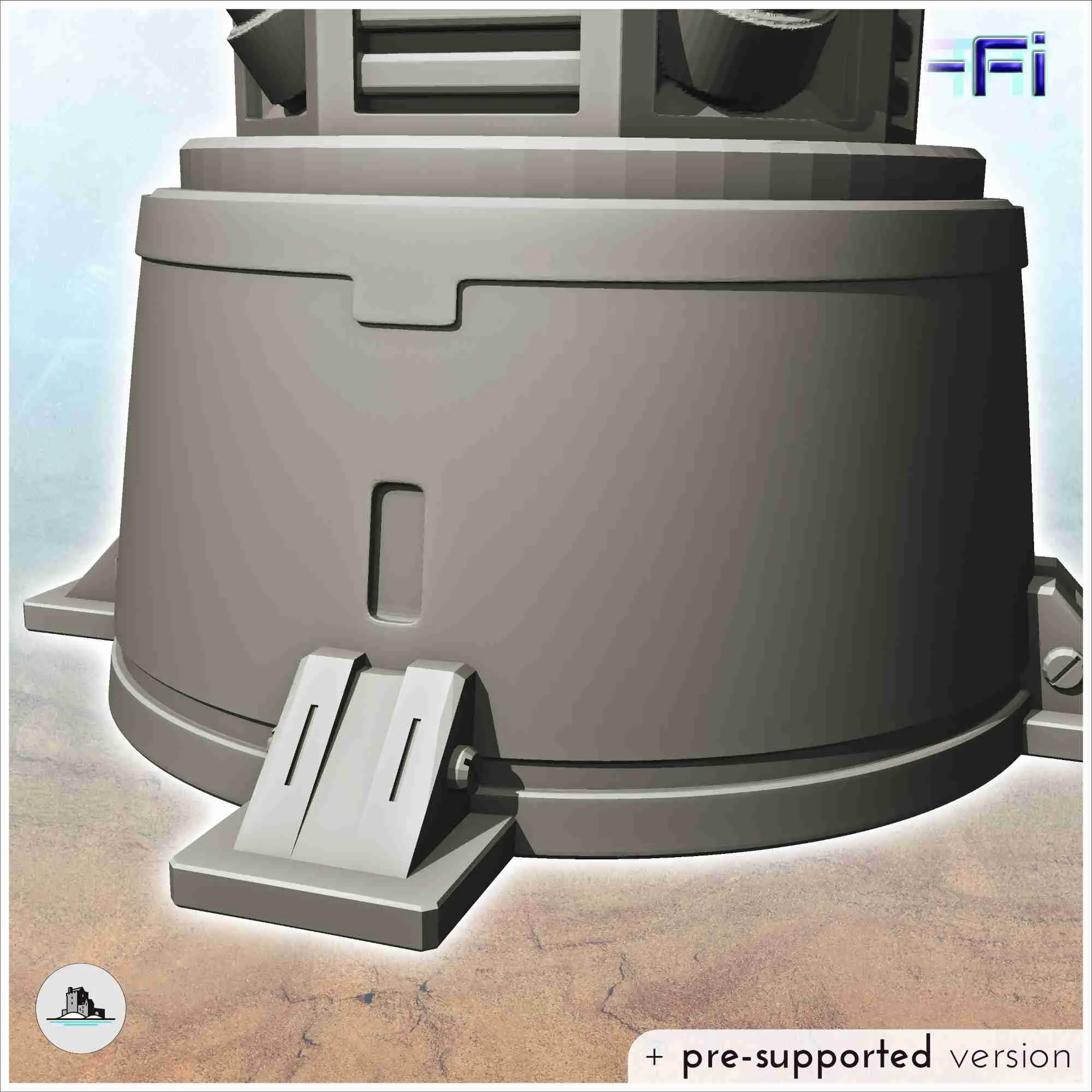 Set of two extraction machines for planetary base (5) - mini