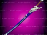Yasuo Kazegiri Sword Cosplay League Of Legends - STL File-1