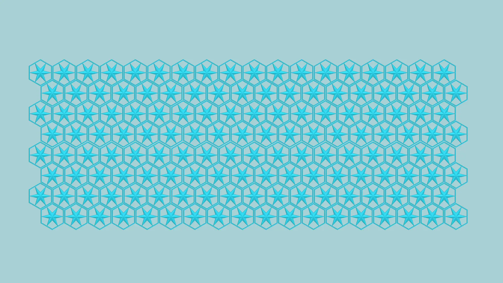 Hexagonal Wall Panel A17 - Interior Home Decor