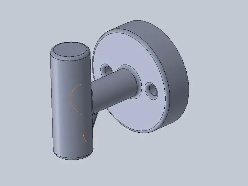 Rounded Towel Hanger