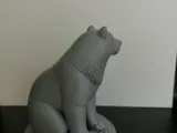 Minimalist Bear Statue - Cozy Modern Decor-4