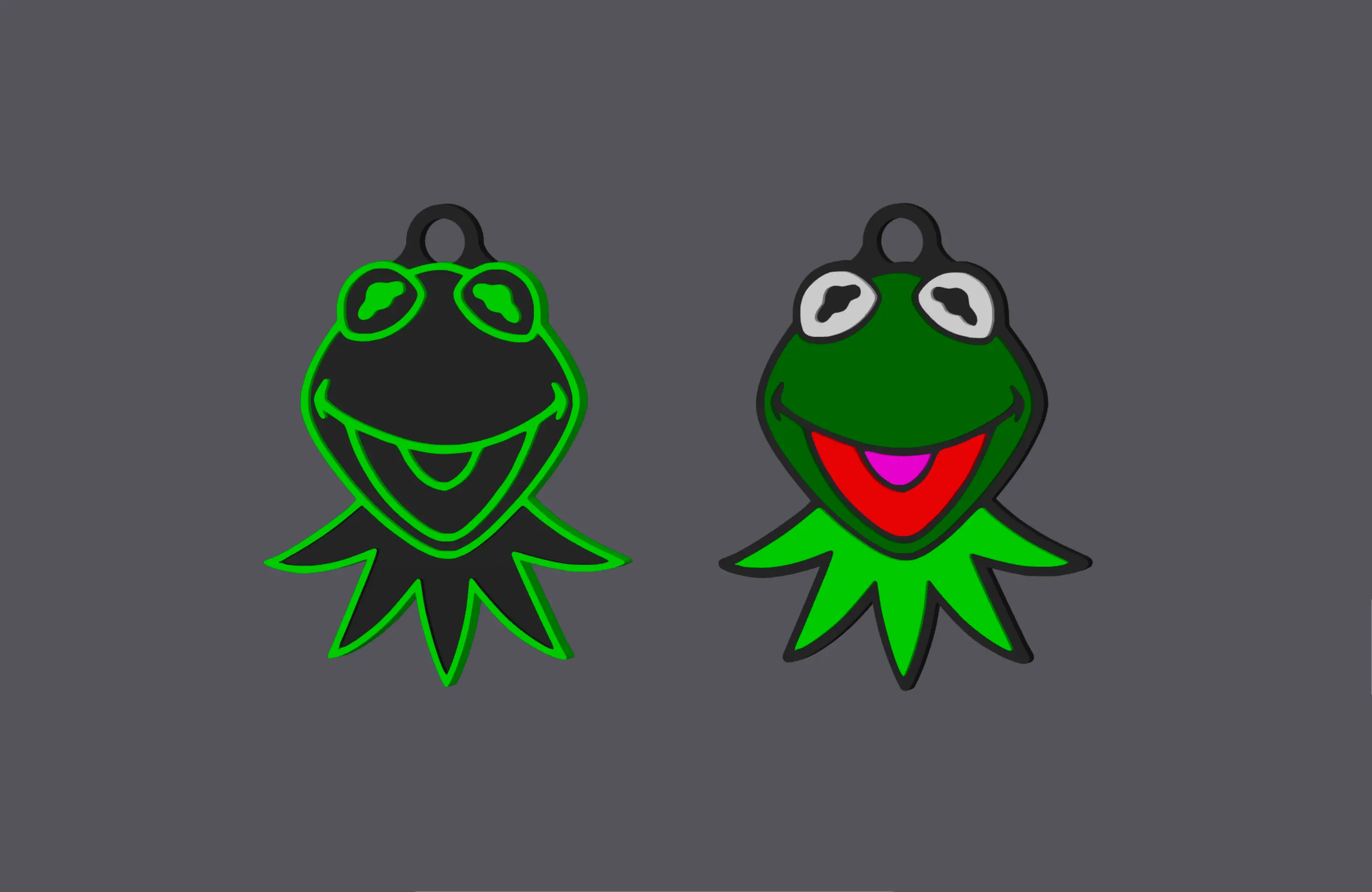 Kermit - Muppets - Keychain