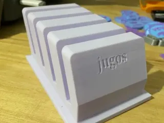 organizador sobres jugo