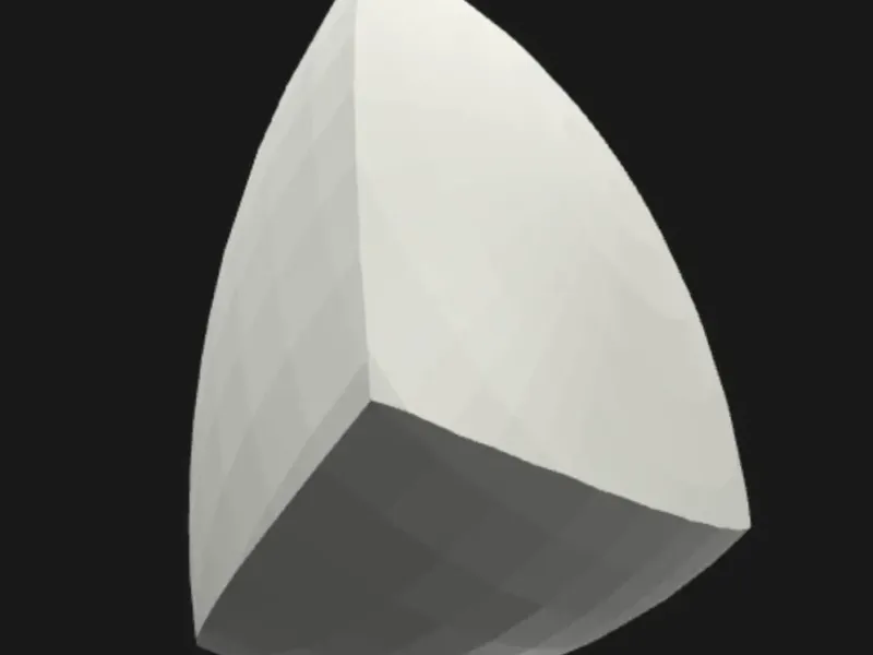 Reuleaux Tetrahedron