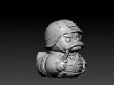 Rubber Duck - Marines - Army - 3D Print-2
