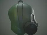 Gas Mask Keychain-2