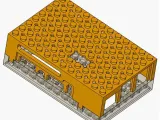 LEGO-Compatible Case for Orange Pi 5 Max Micro-Computer-0