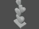 Valentine´s heart tower-4