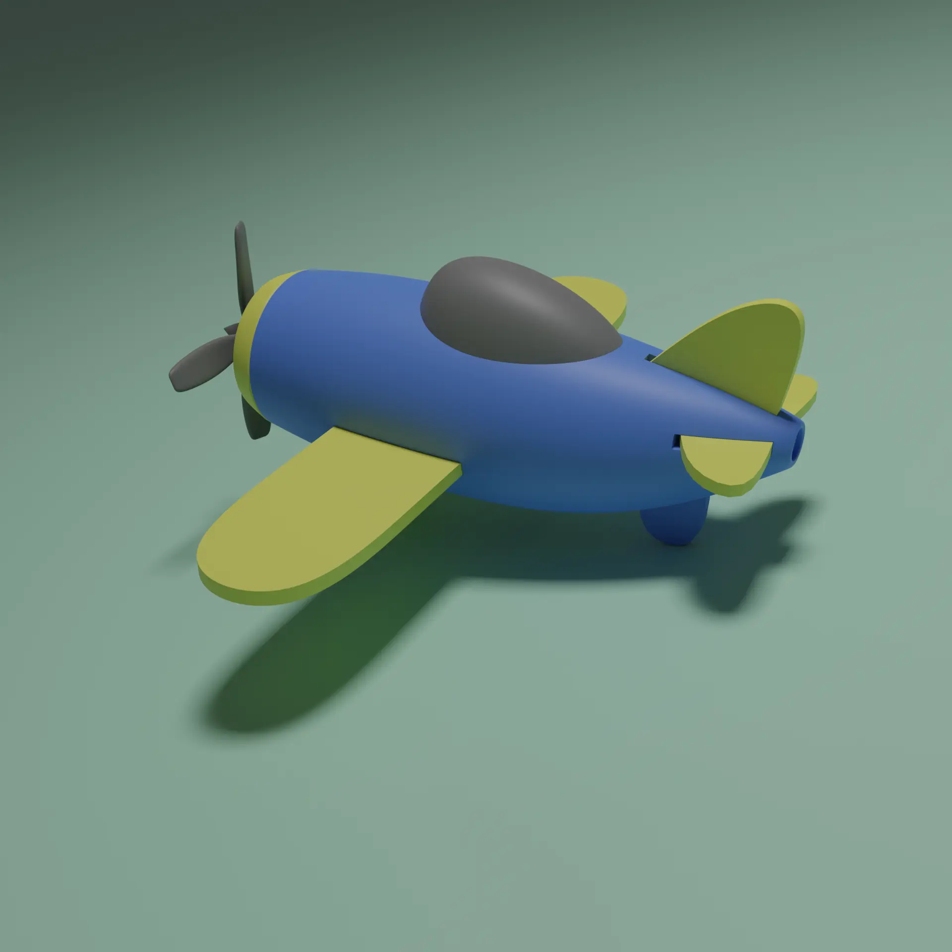 Airplane Kit card