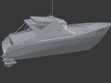Trophic Boat 3D Printable Model-5