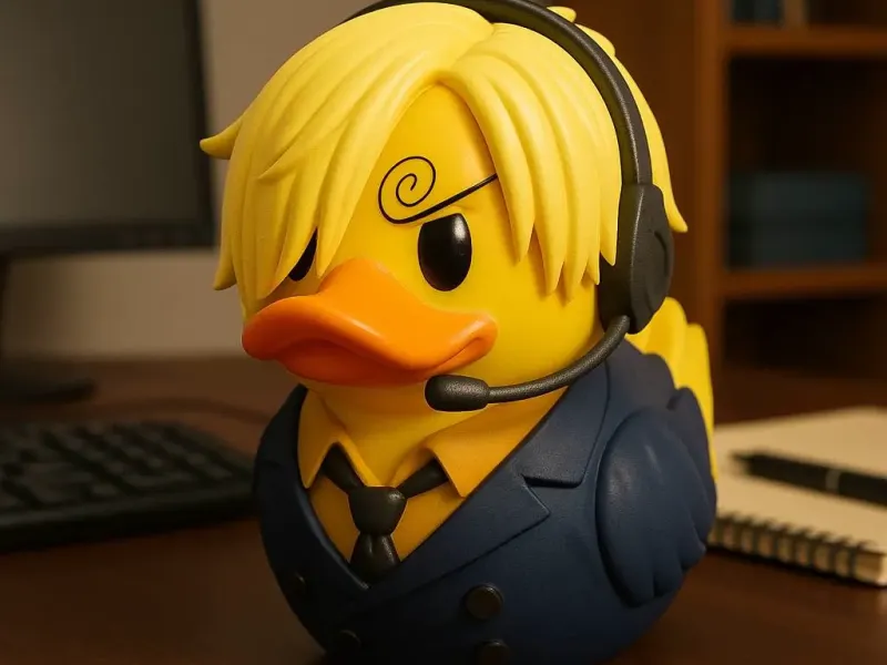 ラバーダック - ヴィンスモーク・サンジ ワンピース - 3Dプリント
