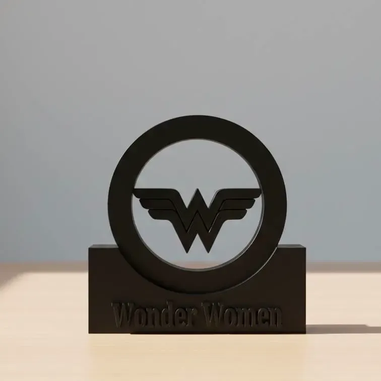 Wonder Women Desk Plaque