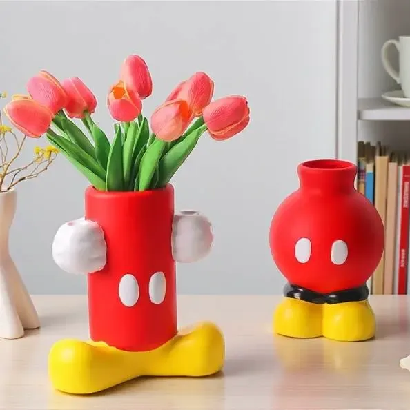 Mickey Mouse Themed Vases