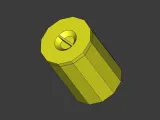 Hexagonal Box with Lid-1