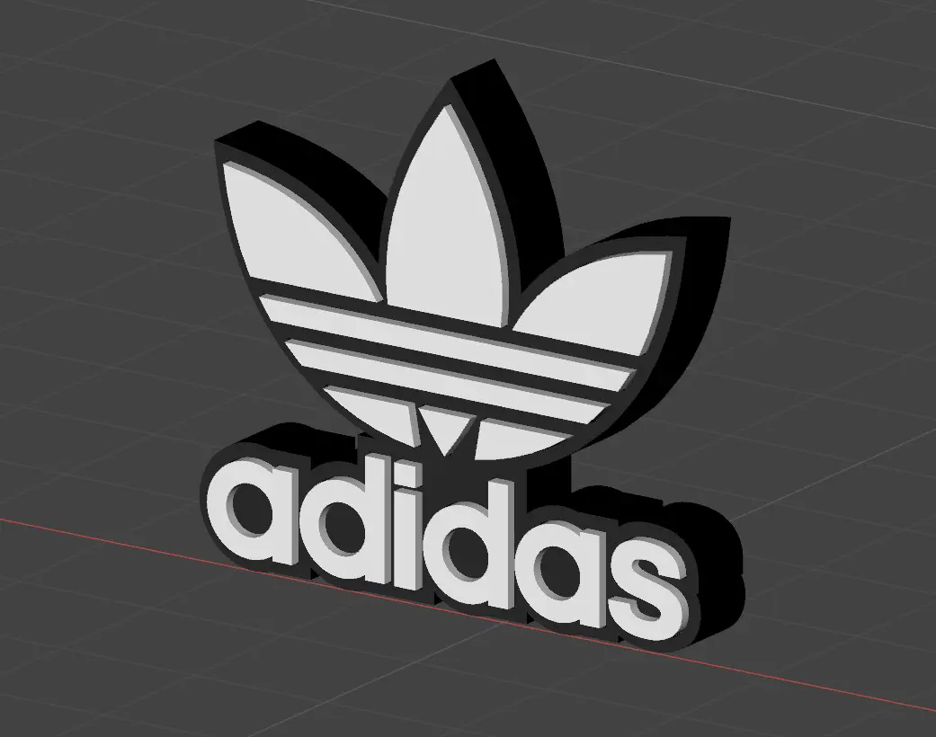 Adidas decorare logo-ul vechi