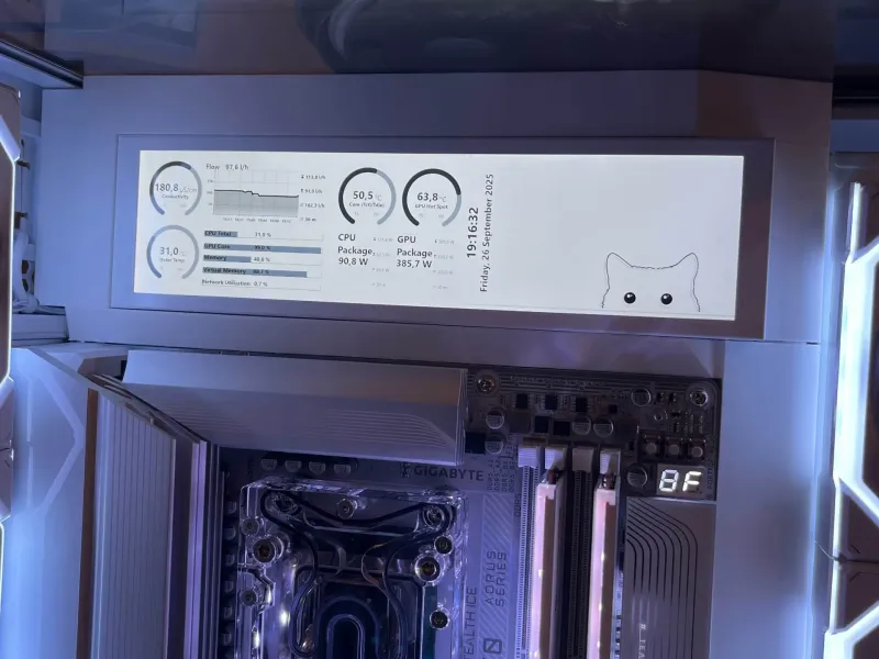Displayabdeckung für O11 Vision Compact und 8,8-Zoll-Display