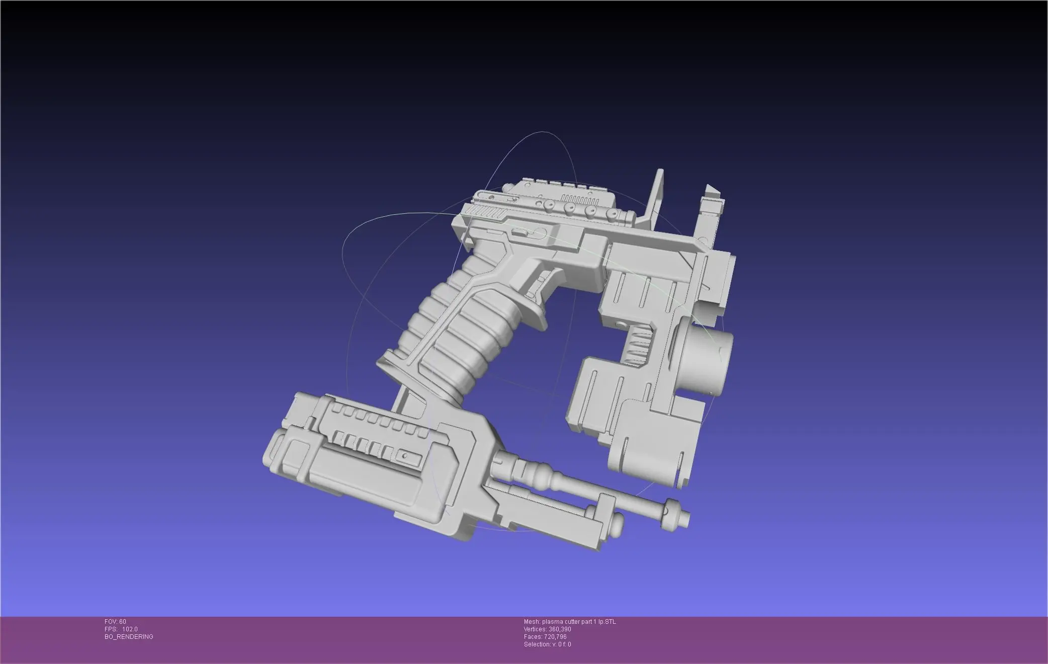 Dead Space Plasma Cutter Printable Model