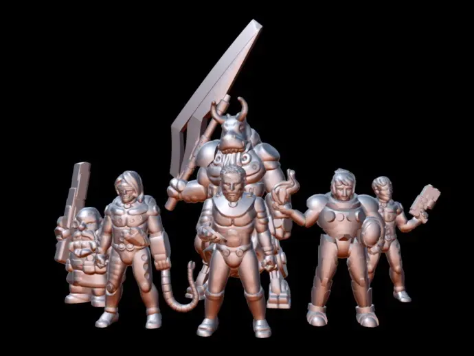 Carnifex Tetrus (18mm scale)