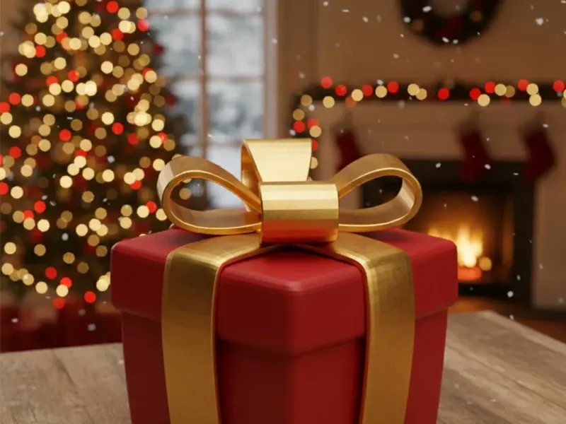 gift box christmas