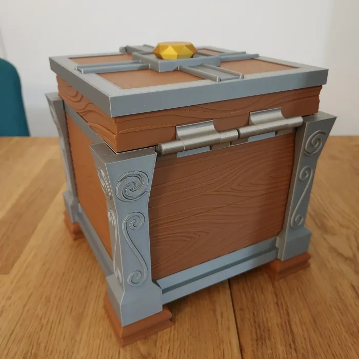 Fantasy Chest with Modular Lock - Toys - PLA - 3D printed product - фото 10