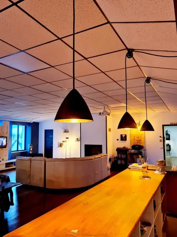 industriële hanglamp