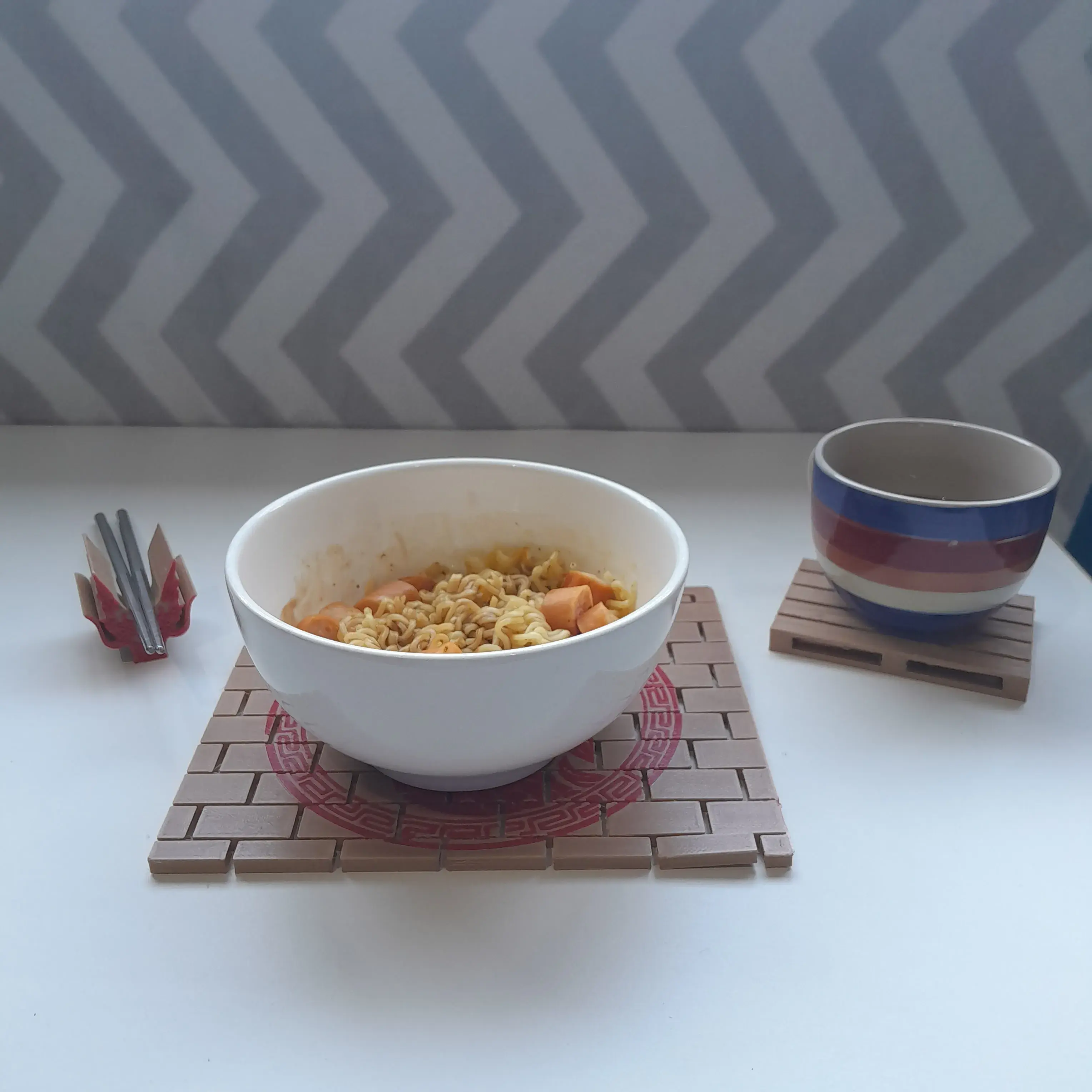 Chinese dragon kitchen dinner set