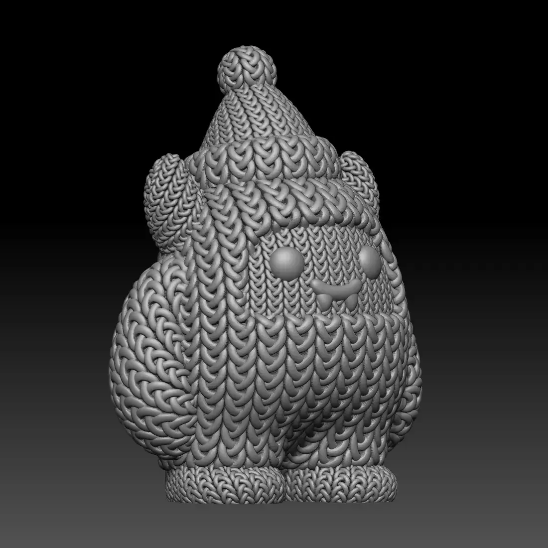 Knitted Yeti