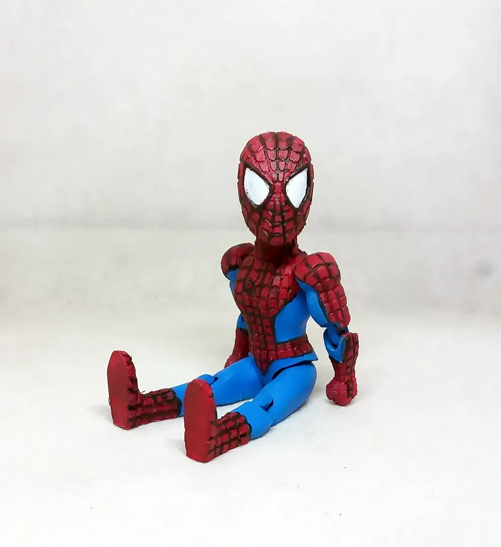 flexible SPIDER MAN (Print in place No Supports)