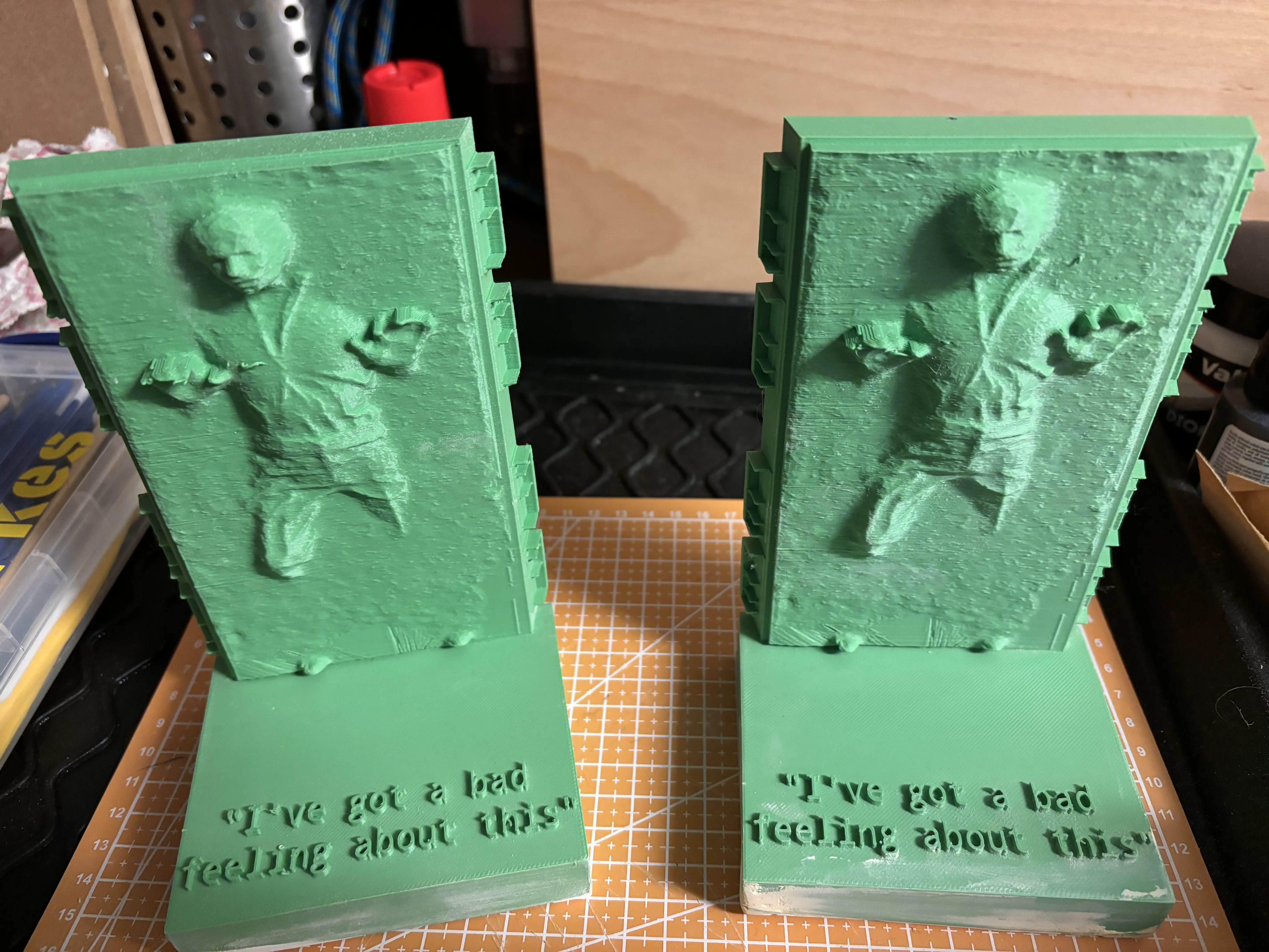 Star Wars Han Solo Bookend