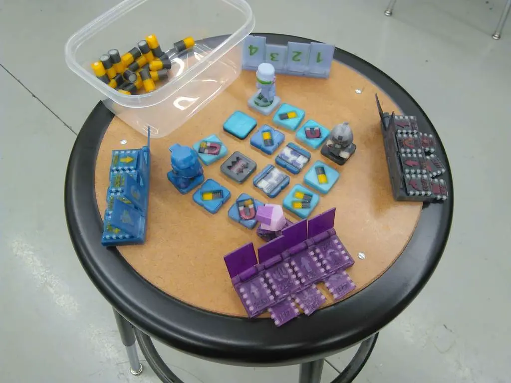 Bot Blitz Big Brute Battery Bit Battle 3D Printed Stragegy G