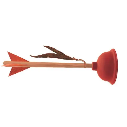 Comical Plunger Arrow Weapon 3D Model STL Printable