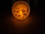 كرة شتوية مع وظيفة إضاءة شمعة LED-6