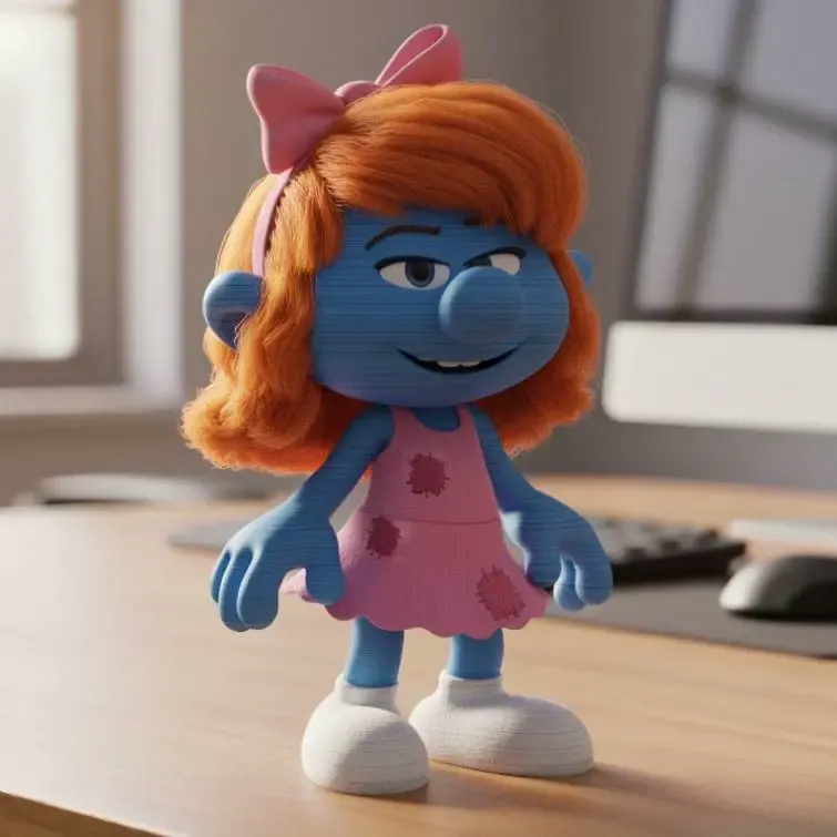 Sassette Smurf