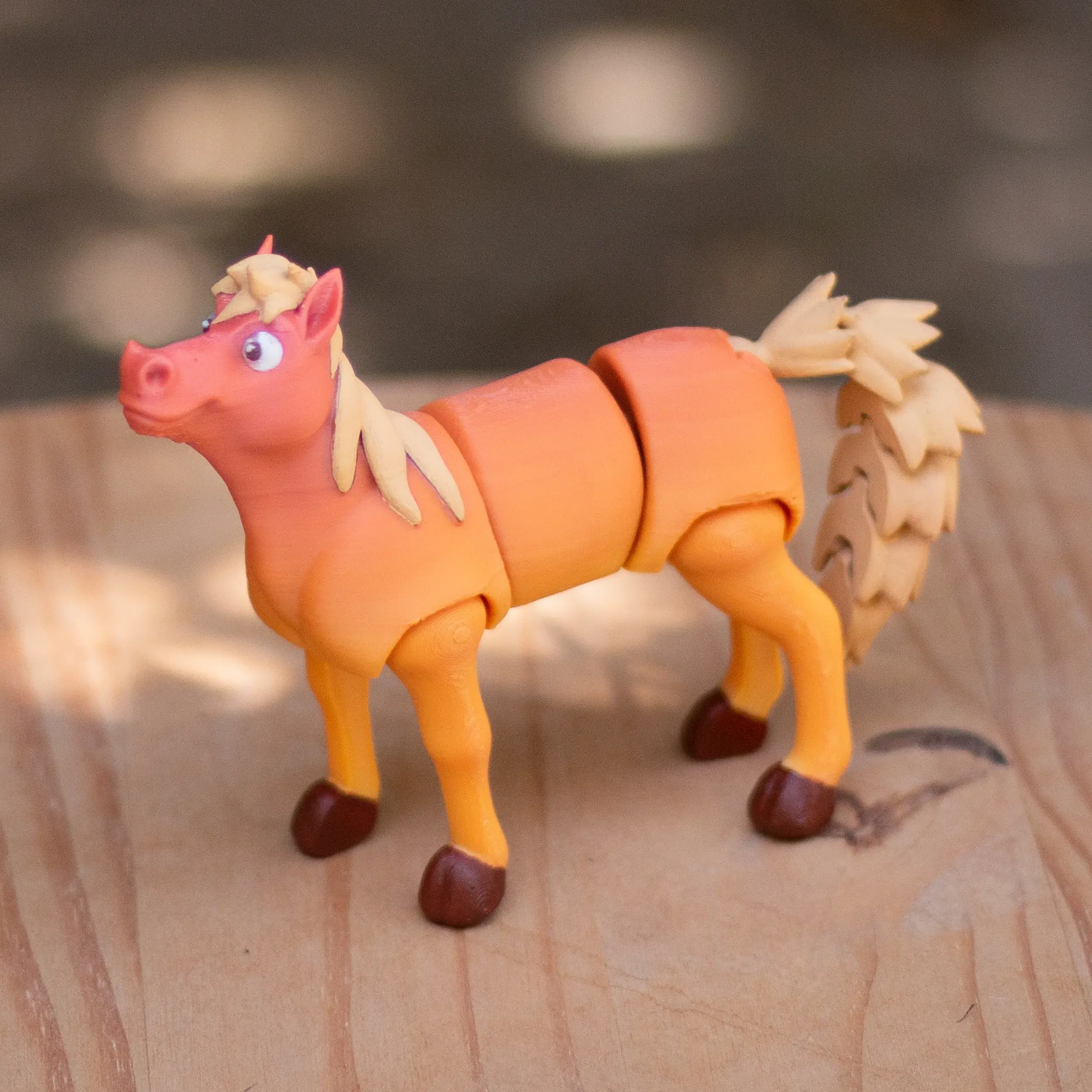 HORSE ARTICULATED, FLEXI, 3MF INCLUDED