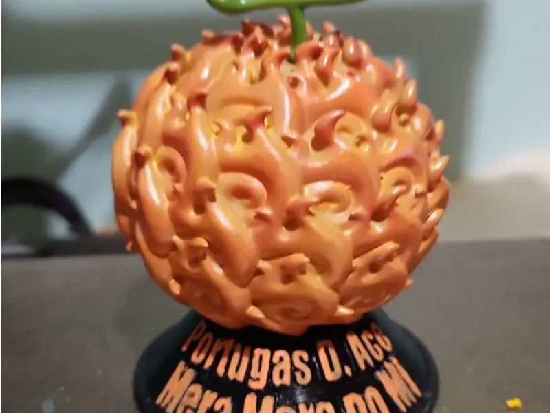 Base for Devil Fruit One Piece with name