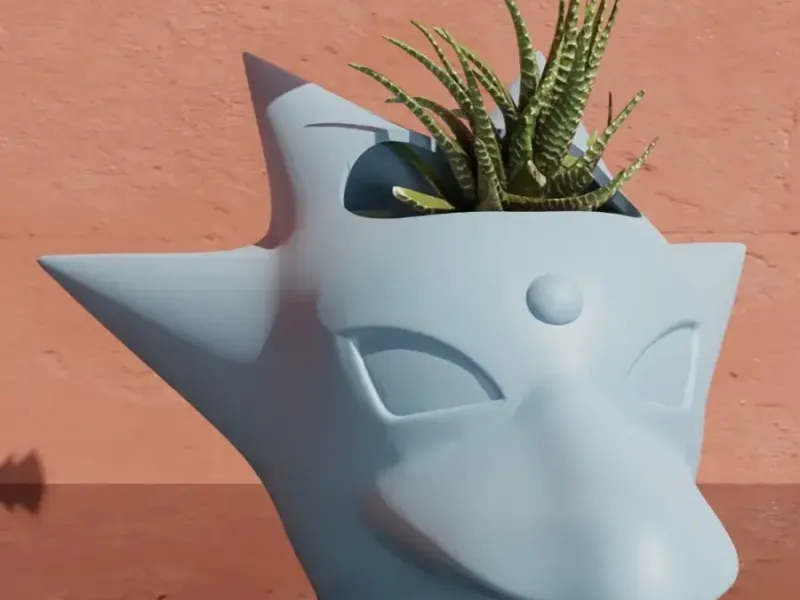 Golduck - Pokemon Pot Plant