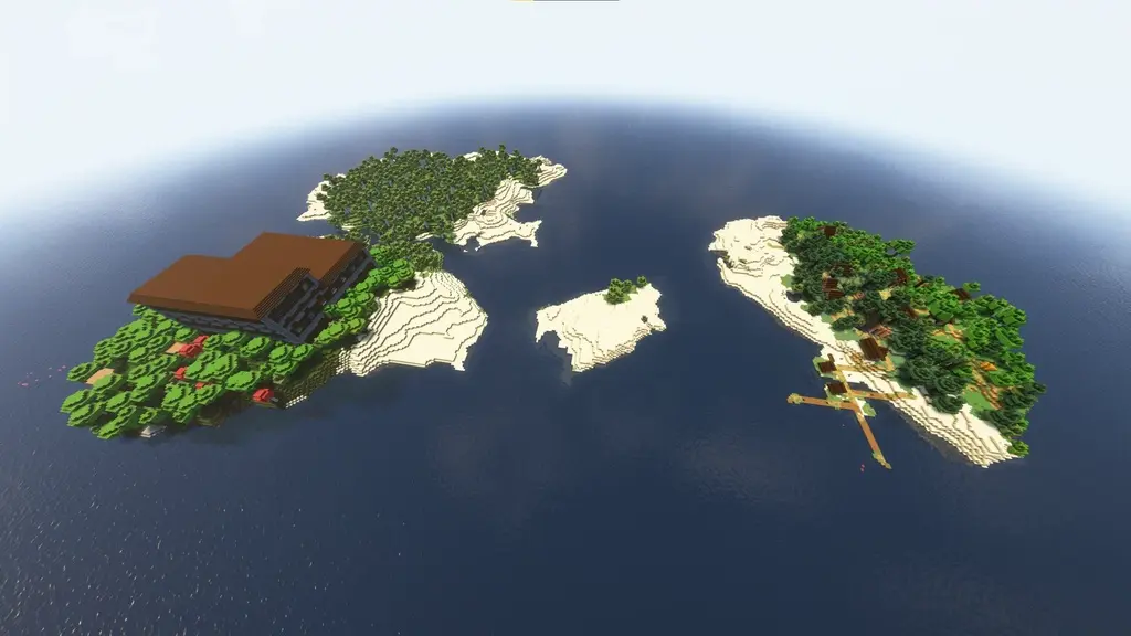 Minecraft Mansion Island IV