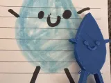 “Drip” - Child’s drawing turned 3D Print Cute Mini Figurine-0
