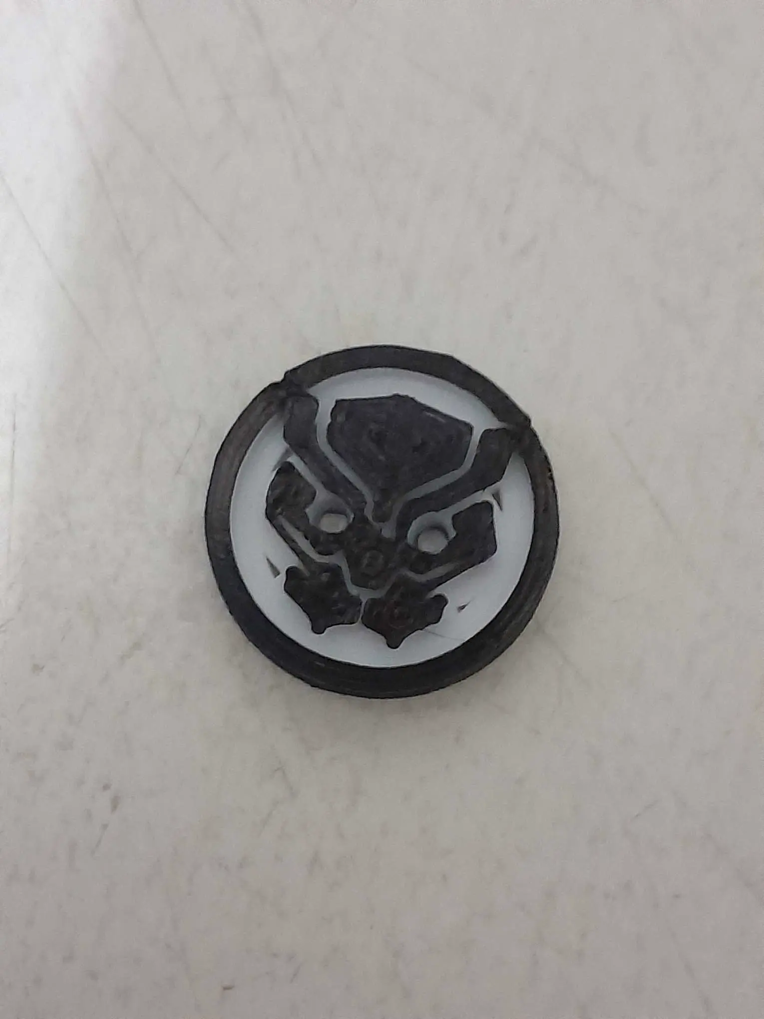 Black Panther button 