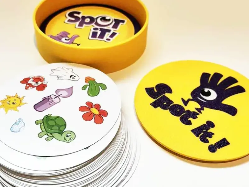 Spot it card game case