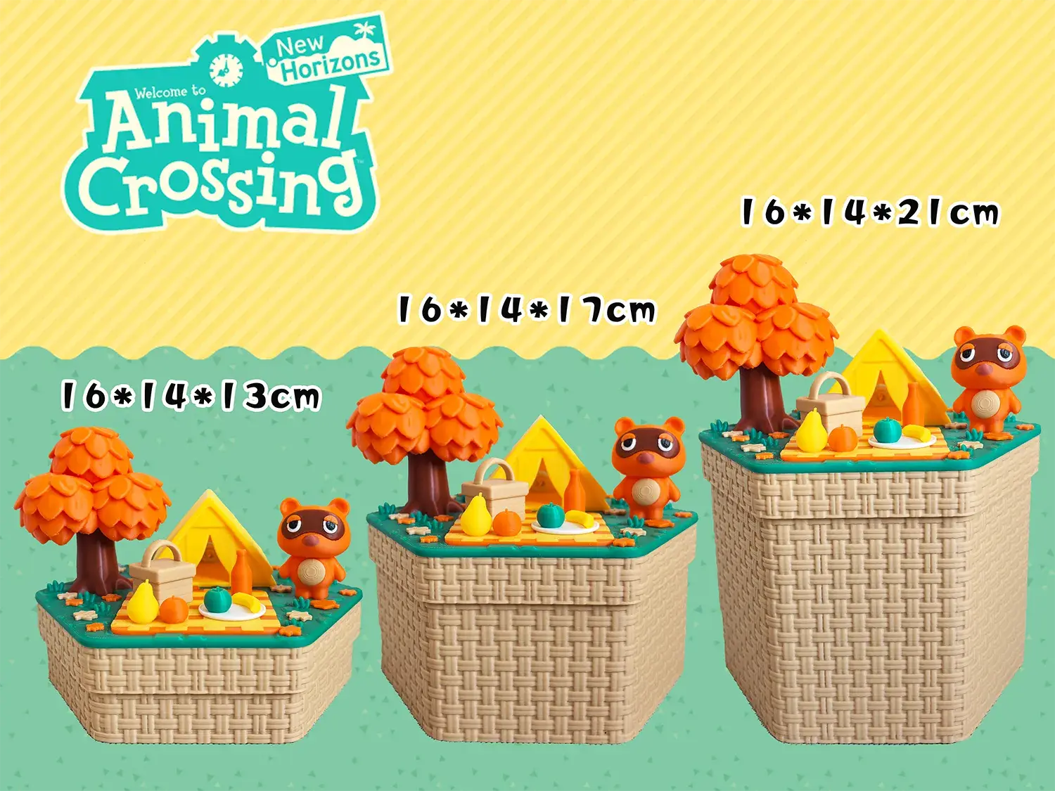 Storage box of Animal Crossing动物森友会储物收纳盒