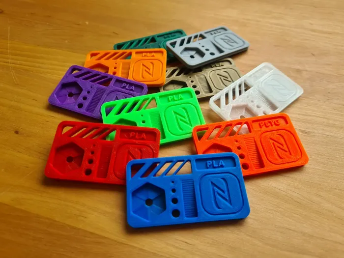 3D Printer Files | 3MF File | Smart Filament Samples | NFC Color ...