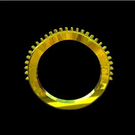 U-Shape Diamond Band / Churumbela en U