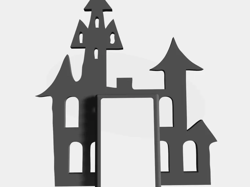 Halloween Haunted House - Ring Door Bell Decoration -