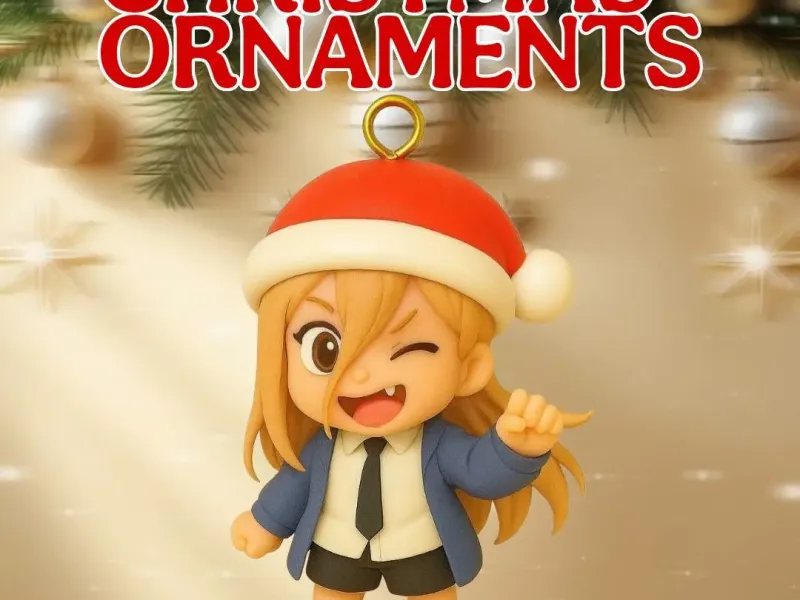 Power Chainsawman Christmas Ornament