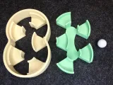 Hand rotating marble run-2