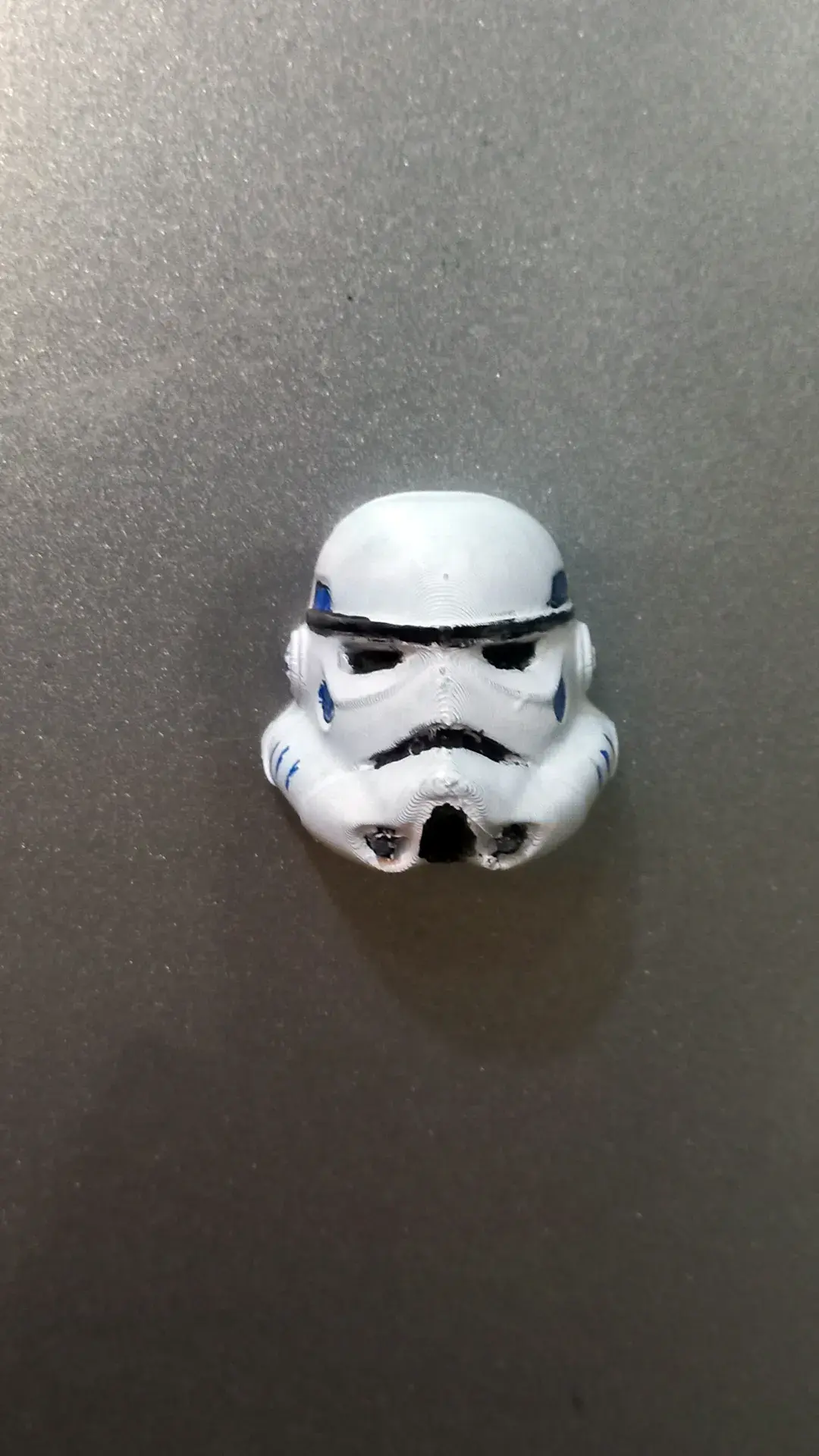 Stormtrooper fridge magnet (print in place No Supports)
