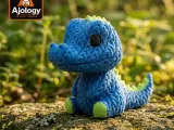 Knitted Cute Crocodile – STL & 3MF Files for 3D Printing-8