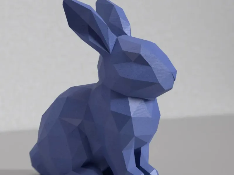 Estatueta de coelho 02