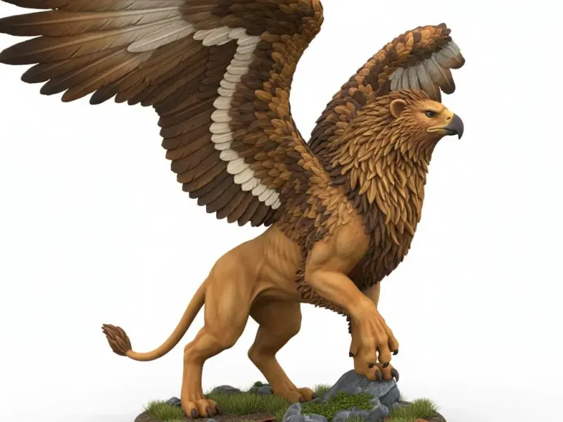 DyD Miniatures Gryphin 021